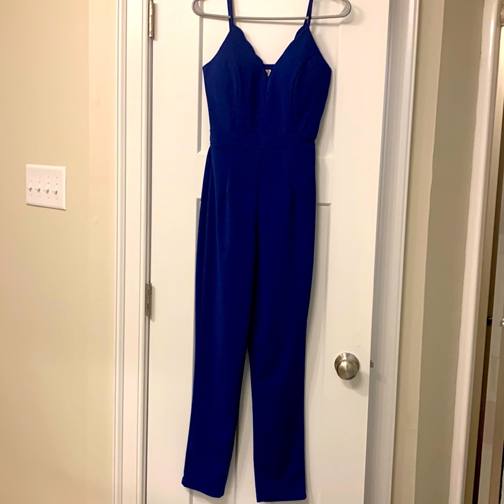 Small royal blue jumpsuit